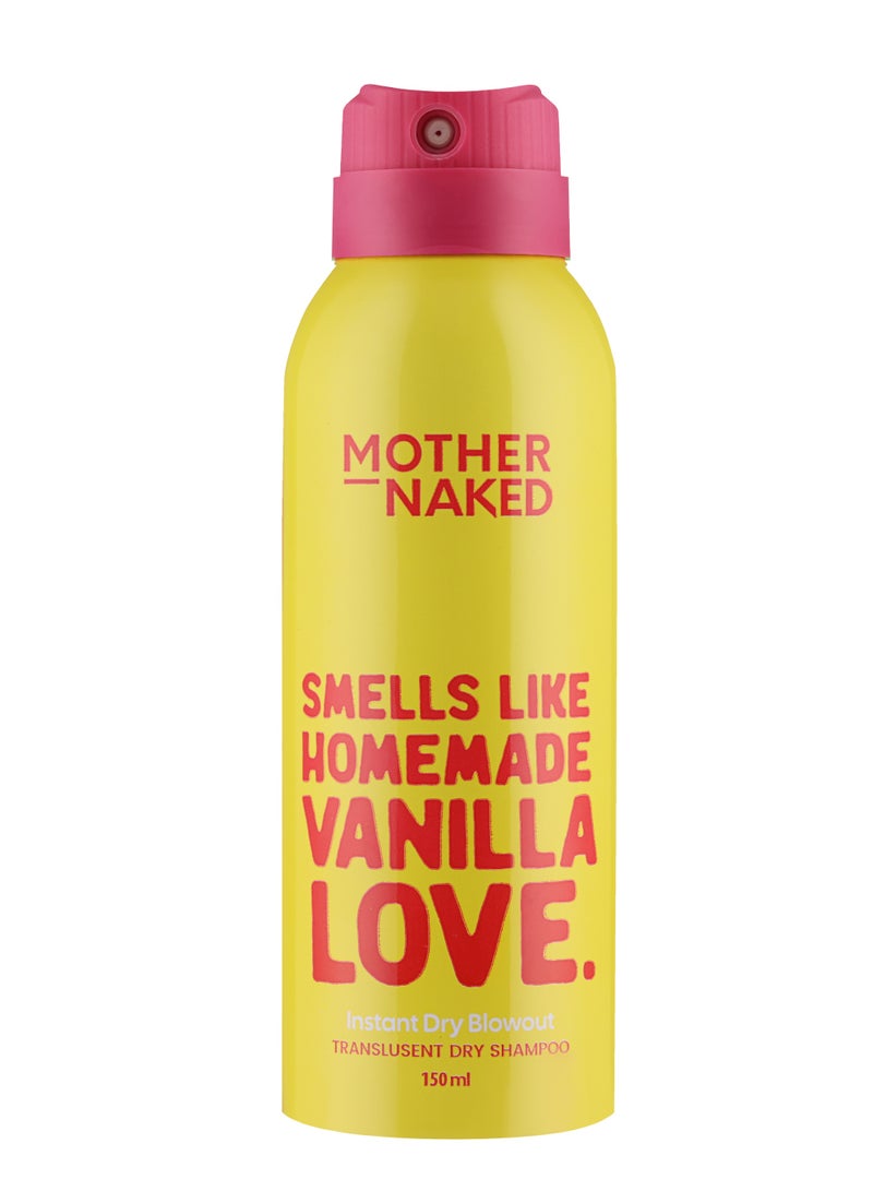 Mother Naked Dry Shampoo Spray | Smells Like Homemade Vanilla | Vanilla Scent | Adds Volume & Texture | No White Residue | For All Hair Types - Image 1